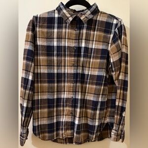 Classic Plaid Flannel Shirt